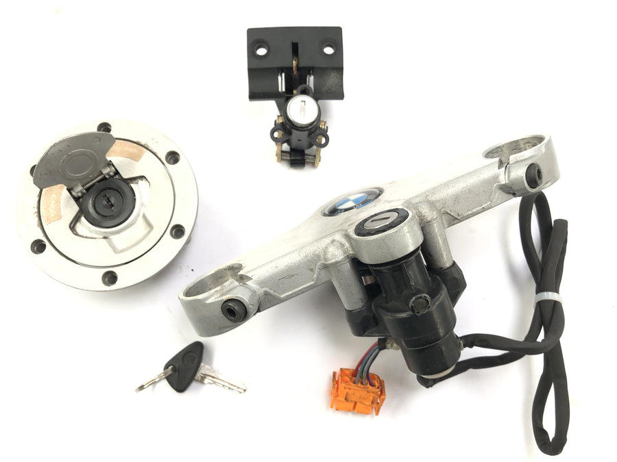 BMW R 1100 S R11S [2005] - Lock set with top triple clamp 40mm ignition lock tank lock