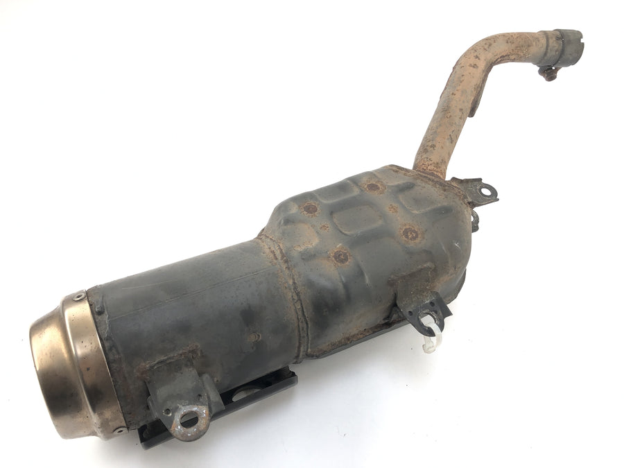 Honda NX 650 RD02 [1989] - exhaust muffler on the right