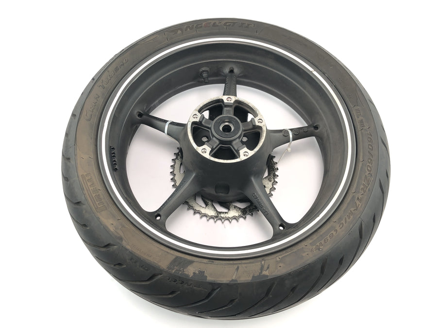 Yamaha MT 03 RM02 [2007] - Rear wheel rim complete wheel 5.00 x 17"
