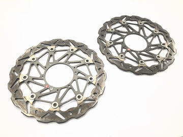 Honda CBR 1000 RR SC57 [2006] - brake disc set front brake disc Wave Disc