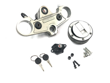 Moto Guzzi V10 Centauro [1998] - Schlosssatz Zündschloss mit Gabelbrücke oben Tankdeckel