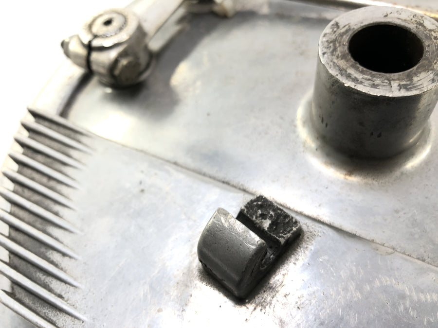 Moto Guzzi V7 Special [1971] - Front brake drum Duplex Set Sport - Bracket defective
