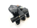 Triumph Tiger 955i 709EN [2003] - Thermostat housing coolant distributor cooling system-1