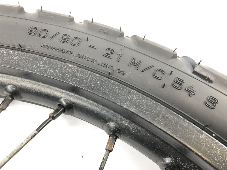 Beta RR 125 [2018] - Front wheel rim with brake disc 21 inches