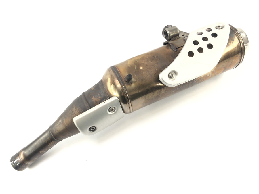 BMW F 650 GS Dakar [2007] - Exhaust silencer left with dent