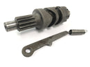 DKW NZ 250 [1938] - shift drum with spring and lever for gear shifting-3