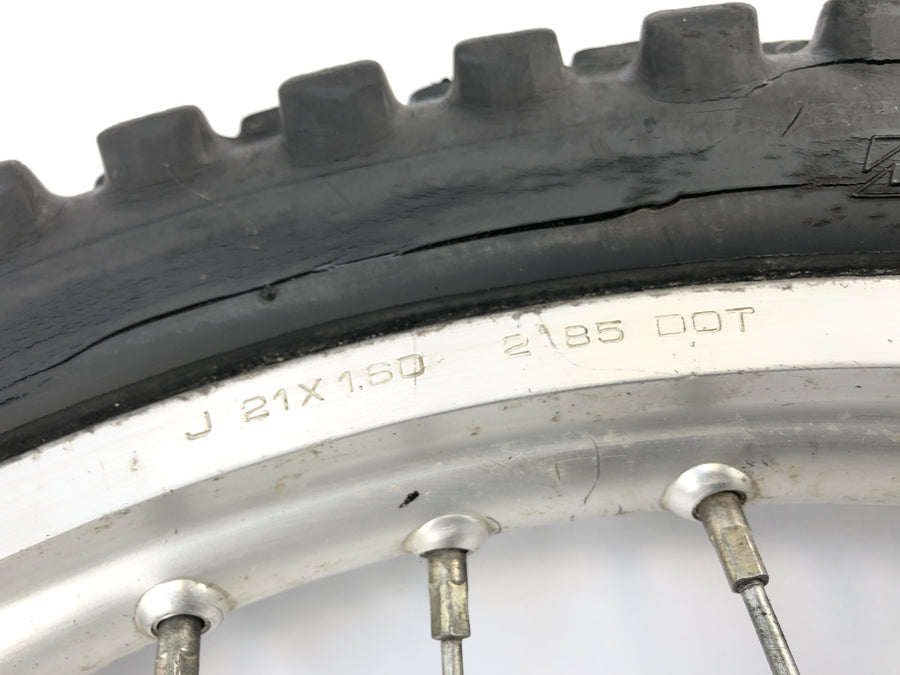 Yamaha TT 600 59X [1986] - front wheel rim wheel 1.60 x 21 "tires porous