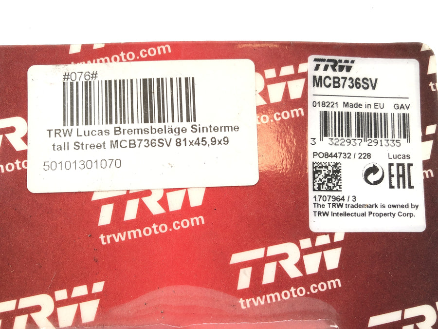 BMW K 1300 R K12S [2014] - Brake pads as good as new