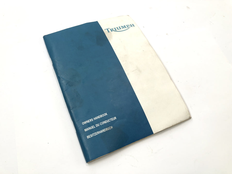Triumph Speed ​​Triple T509 [1998] - User Guide