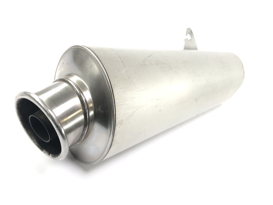 Ducati Monster M600 [1995] - exhaust end silencer silencer on the right with signs of wear