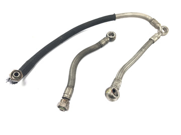 Moto Guzzi Stelvio 1200 8V [2016] - Oil line pressure line hose line steel flex