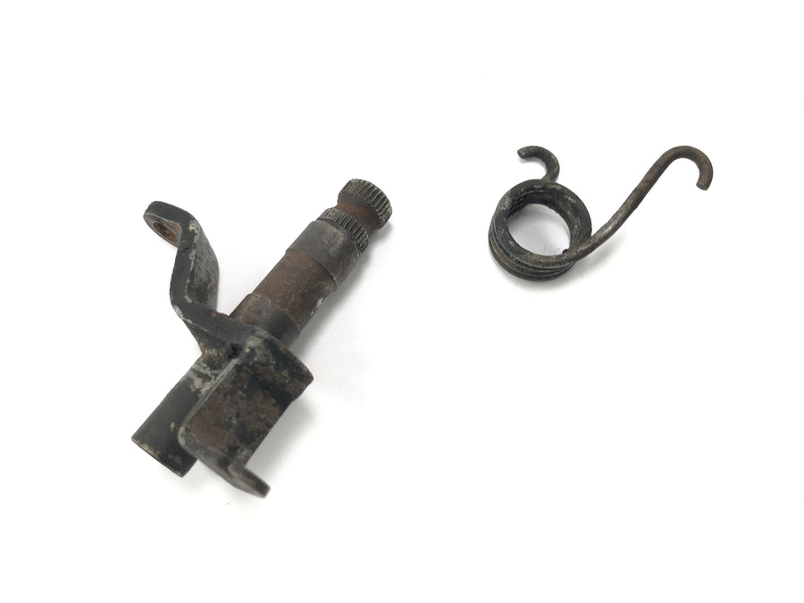 Honda FT 500 PC07 [1983] - Brake lever shaft brake pedal mount