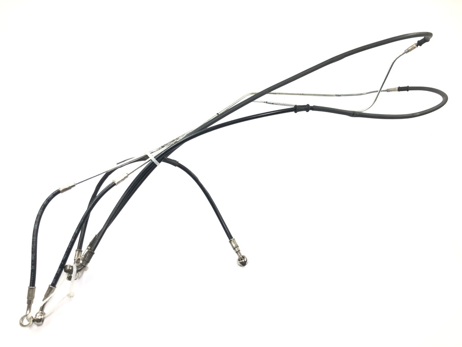 Ducati Multistrada 1200 S Touring [2009] - Steel braided brake line at the front