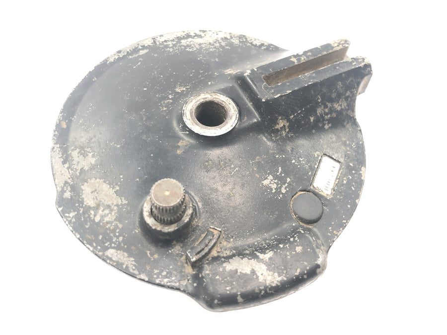 Yamaha DT 175 2K4 [1982] - Brake drum brake hub rear brake anchor plate