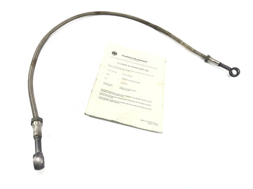 Kawasaki ZR7 ZR750F [1999] - Brake line brake hose Steel flex lucas back with ABE