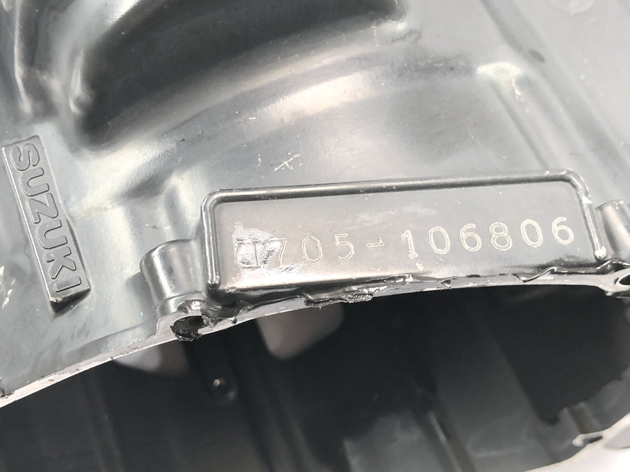 Suzuki GSX R 1100 GU74C [1987] - Motorgehäuse Kurbelgehäuse Leergehäuse
