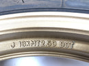 Yamaha RD 350 YPVS 31K [1984] - Rear wheel rim gold with brake disc-4