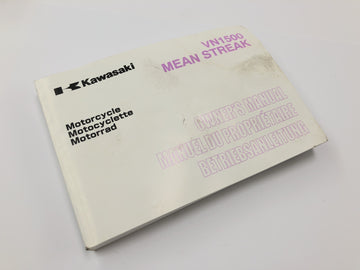 Kawasaki VN 1500 Mean Streak VN50T [2005] - Operating Instructions Driver Manual User Manual