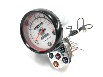 Cagiva Planet 125 [1998] - Speedometer speedometer instrument unit cockpit 4491 kilometers - 0