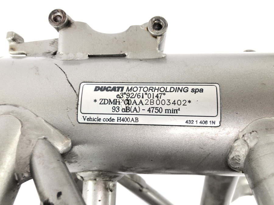 Ducati 999 H4 [2003] - frame with papers