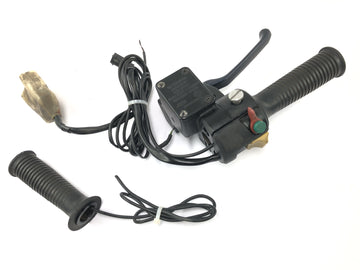 BMW K 1100 LT [1993] - Handlebar fitting, right, throttle grip, switch unit, brake lever, heated grips