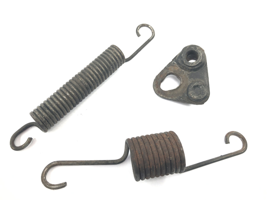 Honda XL 600 RM PD03 [1985] - Side stand side support with springs