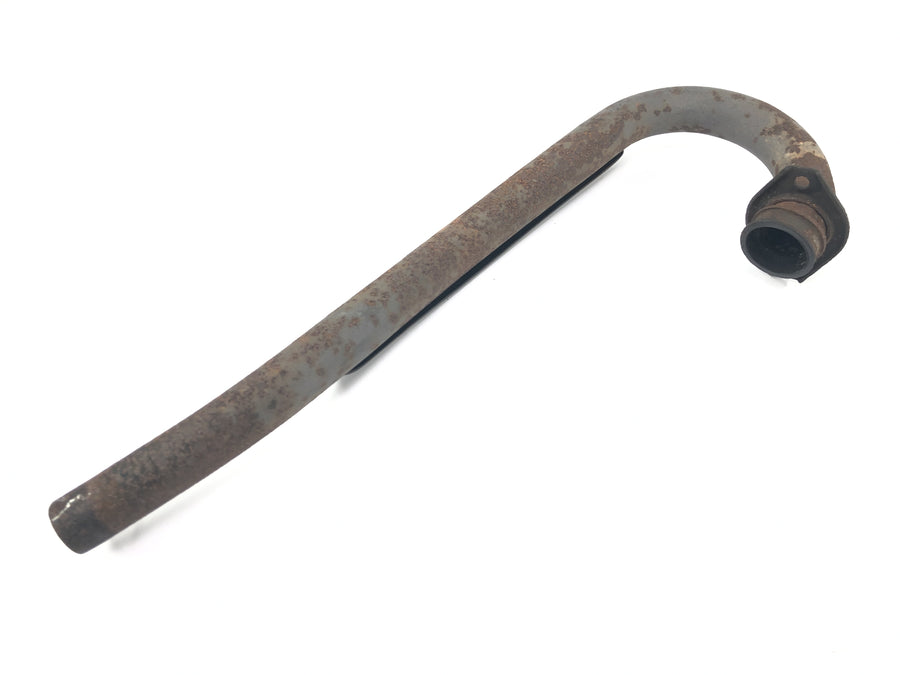 Yamaha XT 500 1U6 [1981] - Manifold exhaust manifold outlet pipe with heat shield