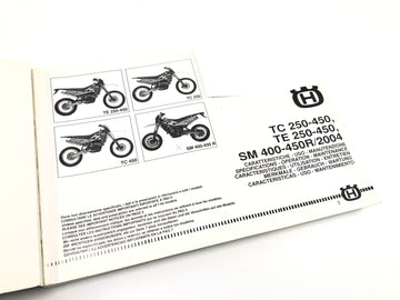 Husqvarna TR 450 - operating instructions manual operating instructions - 0