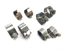 Moto Guzzi V7 Special [1971] - hose clamps mixed lot of exhaust pipe clamps-2