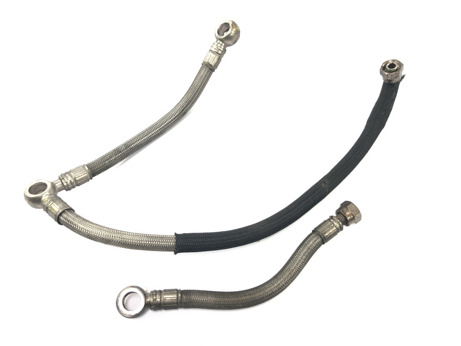 Moto Guzzi Stelvio 1200 8V [2016] - Oil line pressure line hose line steel flex