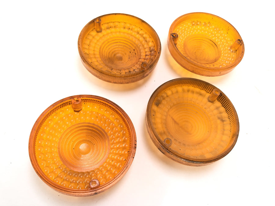 Yamaha XT 500 1U6 [1981] - Indicator housing with indicator lenses set