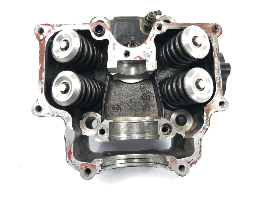 KTM 640 LC4 EGS [1999] - cylinder head valve train without camshaft