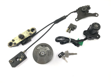 Suzuki GSX R 1100 GU74C [1987] - Lock set ignition lock tank lock handlebar lock seat lock