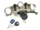 Yamaha XT 125 X [2004] - Top triple clamp with ignition lock-5