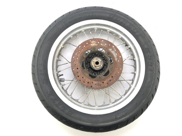 Cagiva elefant 650 [1984] - rear wheel wheel rim with chain wheel and brake disc