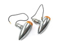 Kawasaki VN 800 VN800A [1996] - Indicator Pair Metal Housing Bullet Rear Indicator Light Set Pair-4
