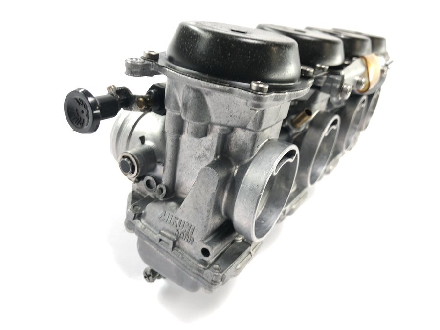 Suzuki GSX R 1100 GU74C [1987] - Carburettor carburettor bank Mikuni 4-fold