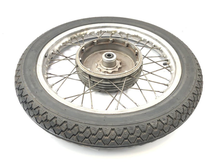 BMW R75/5 [1973] - front wheel wheel rim in front spoke wheel drum brake