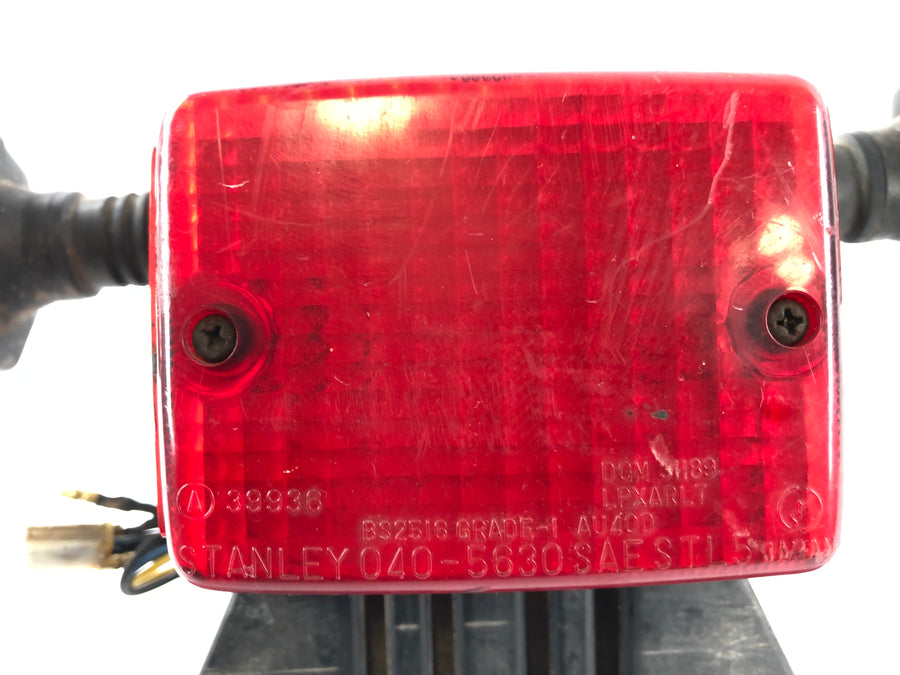 Yamaha XT 600 Zenere 34L [1985] - license plate holder with turn signals and taillights