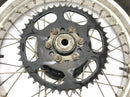 Yamaha XT 350 3YT / 55V [1990] - rear wheel wheel rim with chain wheel at the back-3