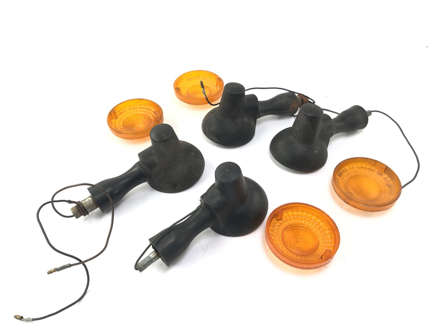 Yamaha XT 500 1U6 [1981] - Indicator housing with indicator lenses set