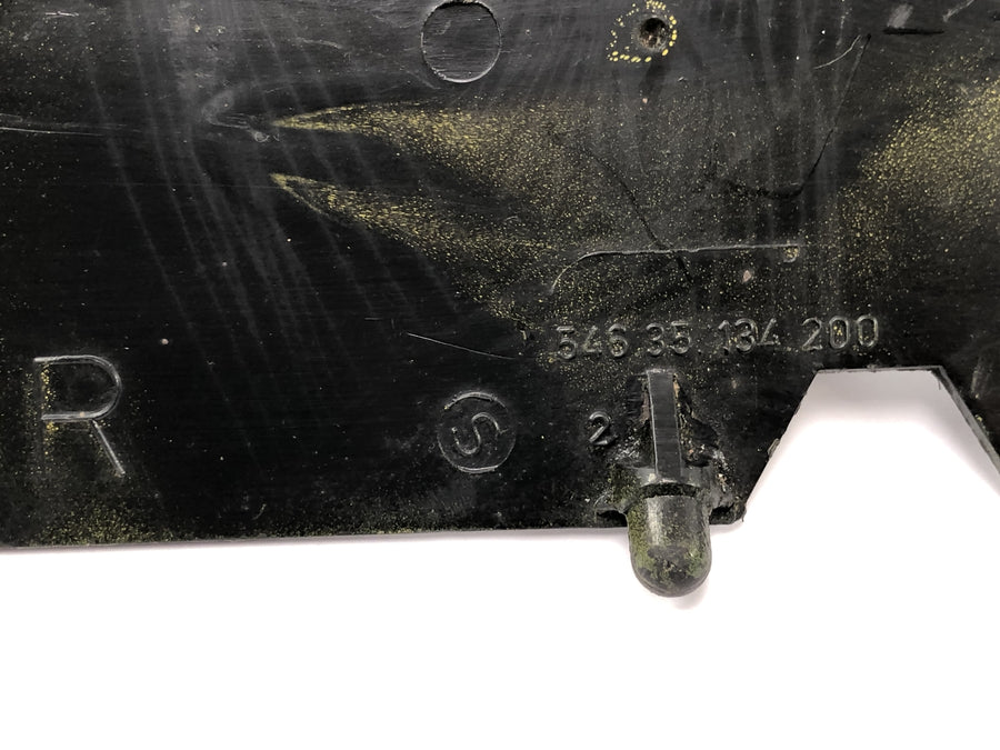 Sachs ZX 125 [1998] - Air duct radiator grille air duct panel black