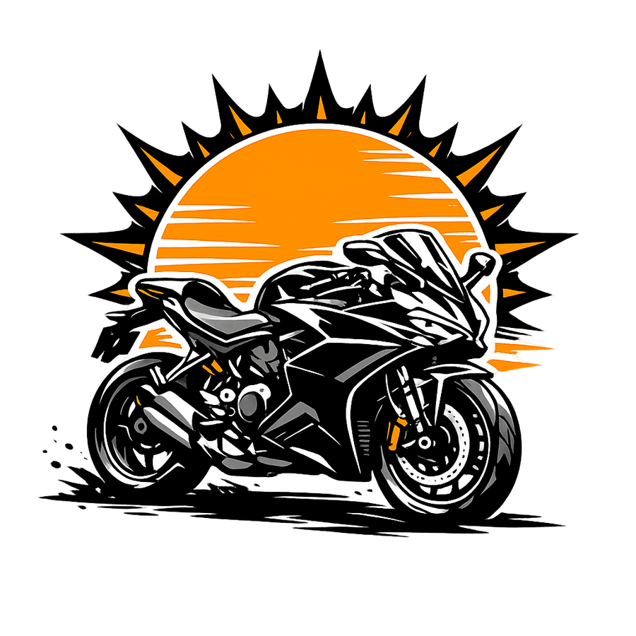 Ducati supersport [T-Shirt] - Sunset Split - Chest Print