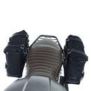 BMW R nineT 1200 Urban G/S (niedriger Auspuff) [2017-2023] - Zwei Seitentaschen Scram in Canvas 22L-30L + doppelter symmetrischer NineT-Rahmen