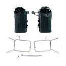 BMW R nineT 1200 Pure [2017-2023] - Zwei Khali-Seitentaschen aus TPU 35L - 45L + Paar Aluminiumplatten mit -Rahmen