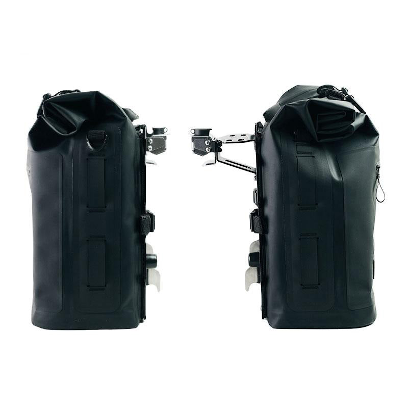 BMW F 850 GS [2018-2024] - Zwei Khali-Seitentaschen aus TPU 35L - 45L + Paar Aluminiumplatten