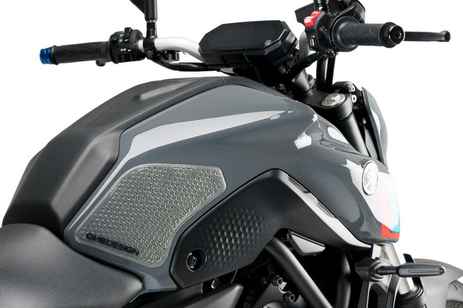 YAMAHA MT-07 [2023] – Side tank protectors – Transparent