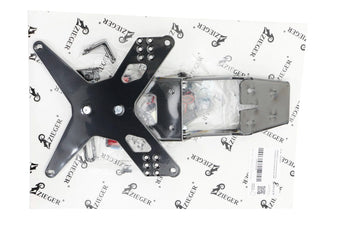 harley davidson flstf [ZIEGER] – X-Line license plate holder type E