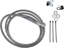harley davidson fxsts [DRAG SPECIALTIES] - Extended Stainless Steel Brake Line Kit-1