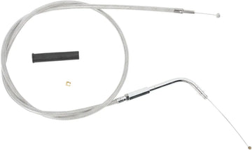 harley-davidson street bob [DRAG SPECIALTIES] – stainless steel covered throttle cable